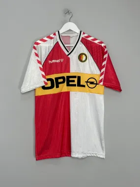 1987/89 FEYENOORD HOME SHIRT (L) HUMMEL