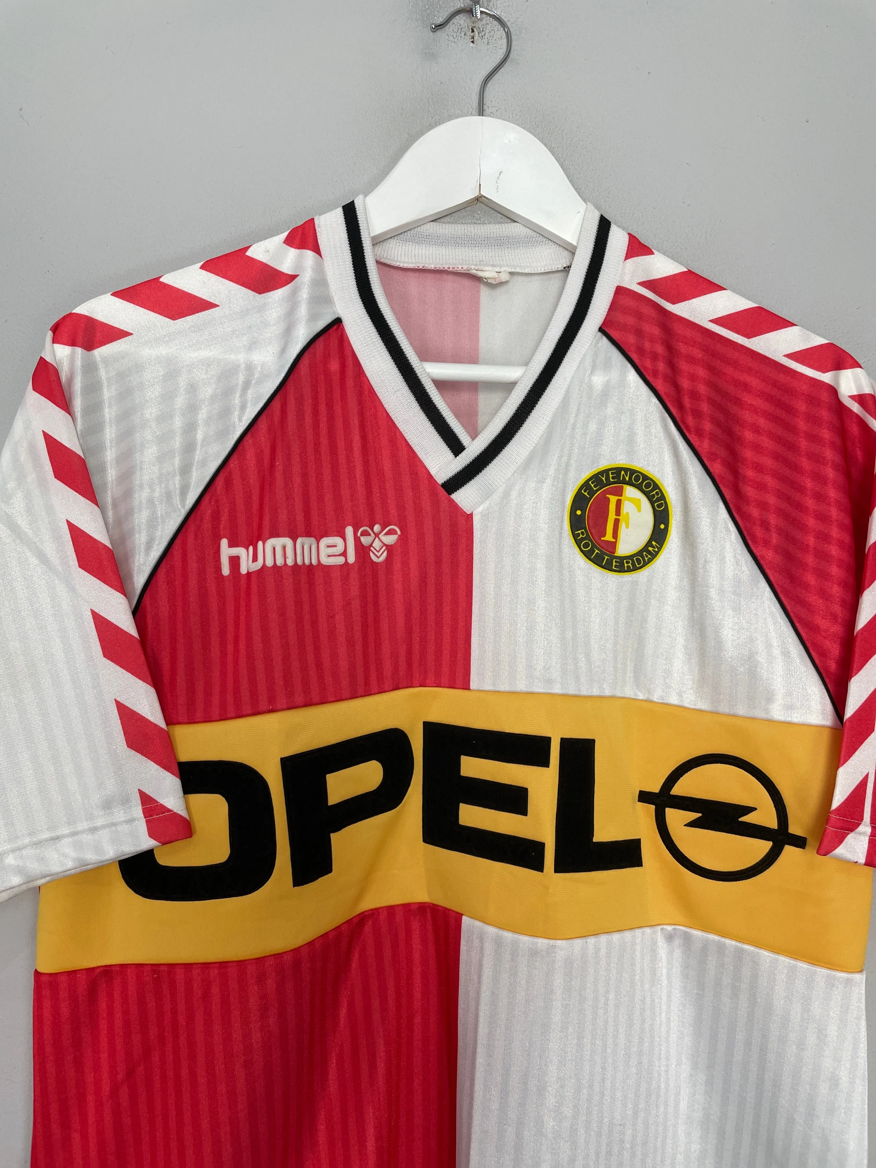 1987/89 FEYENOORD HOME SHIRT (L) HUMMEL