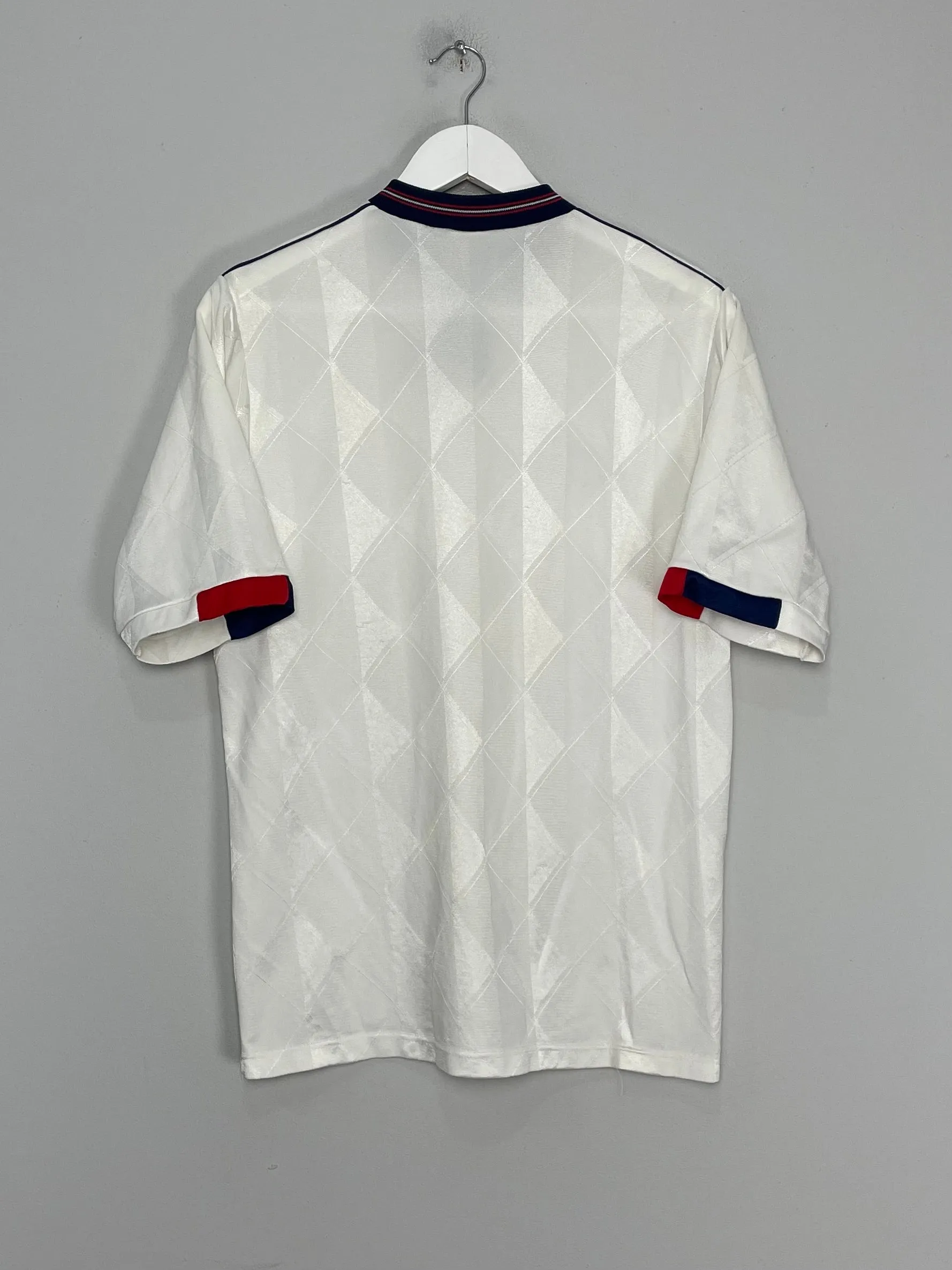 1987/90 ENGLAND HOME SHIRT (M) UMBRO