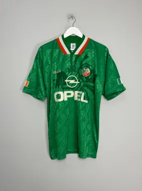 1994 IRELAND HOME SHIRT (M) ADIDAS