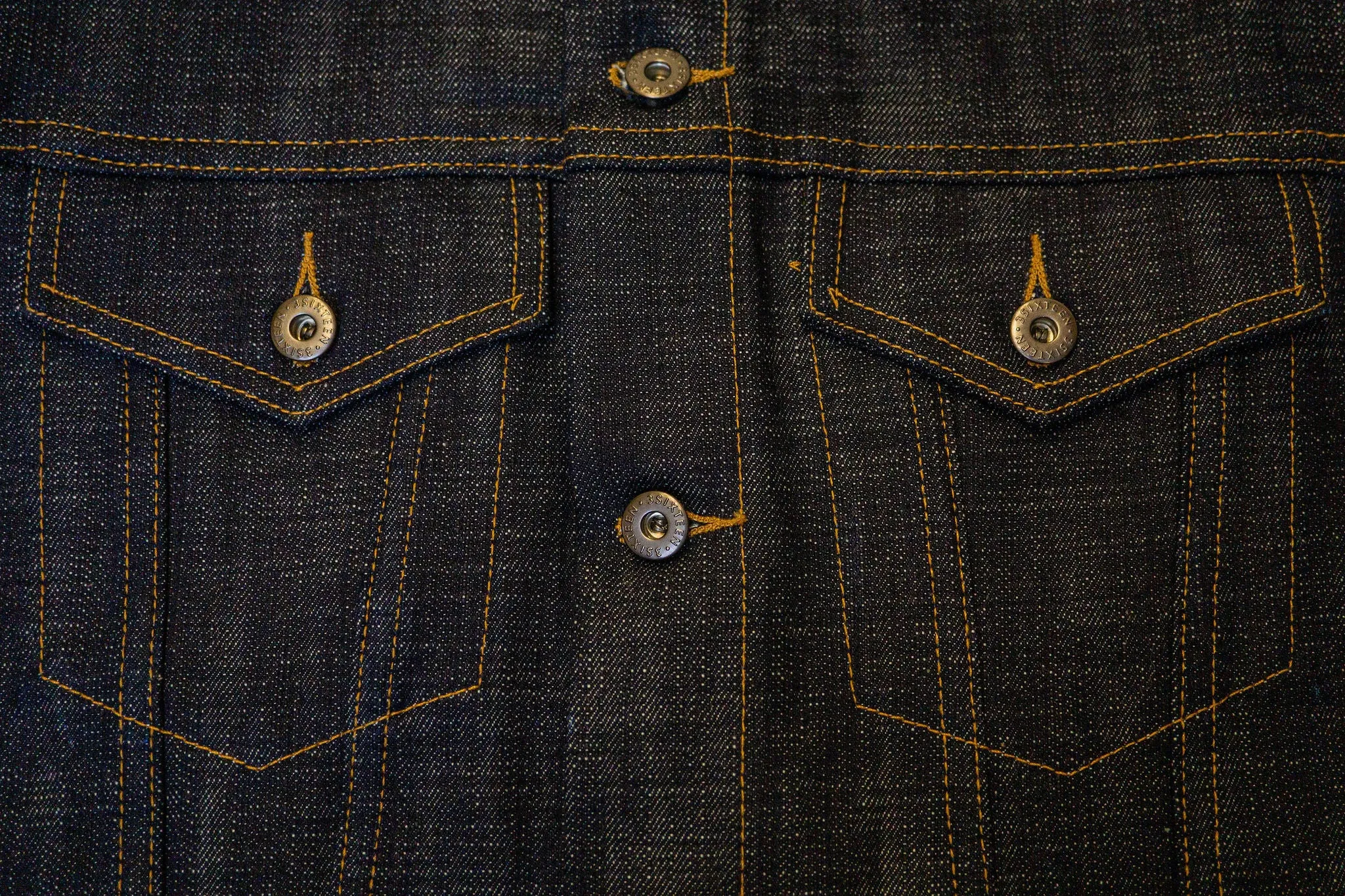 3sixteen Type 3s Denim Jacket - Natural Indigo Selvedge