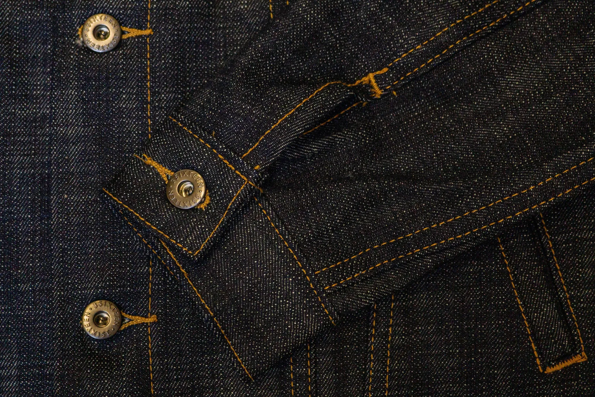 3sixteen Type 3s Denim Jacket - Natural Indigo Selvedge