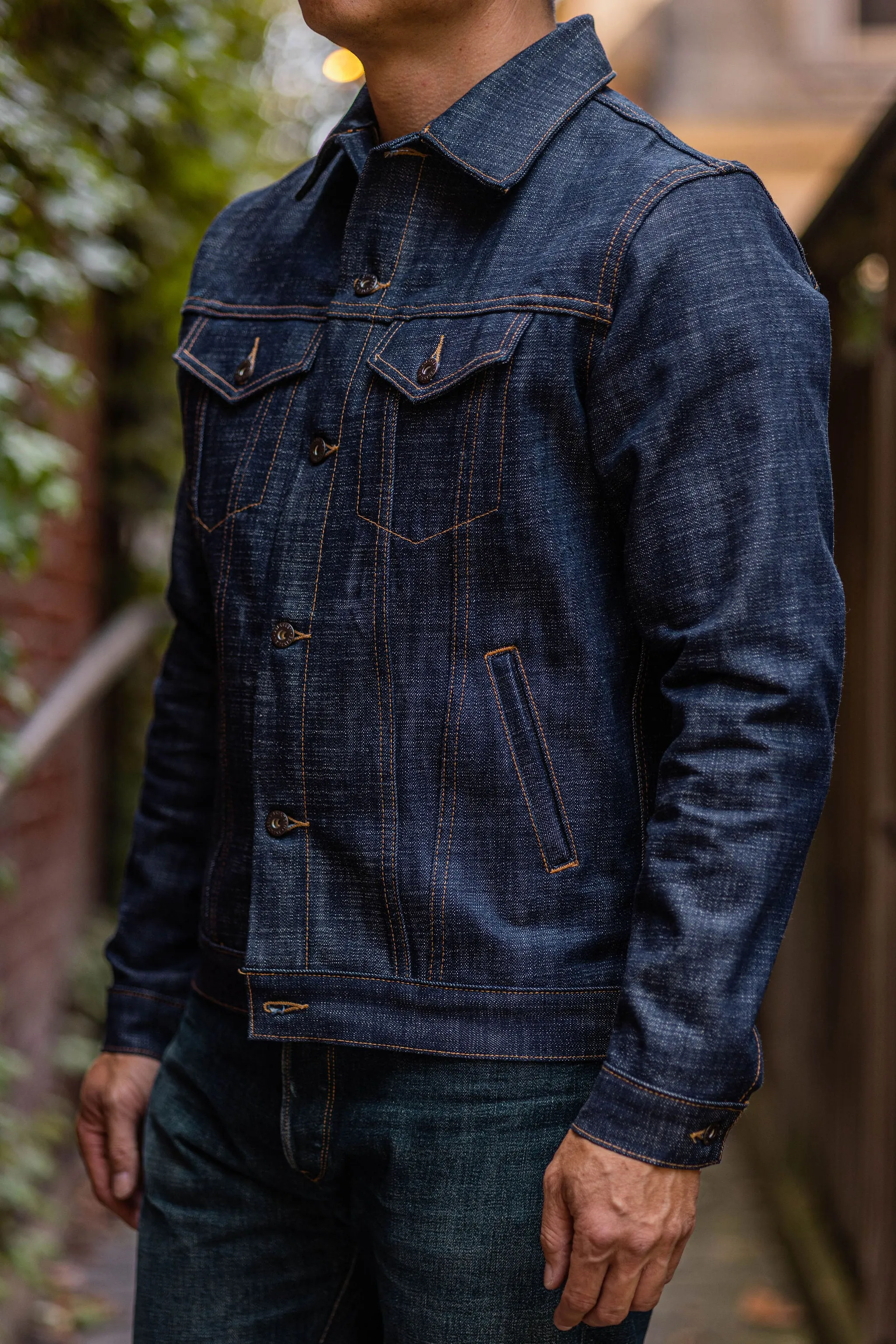 3sixteen Type 3s Denim Jacket - Natural Indigo Selvedge