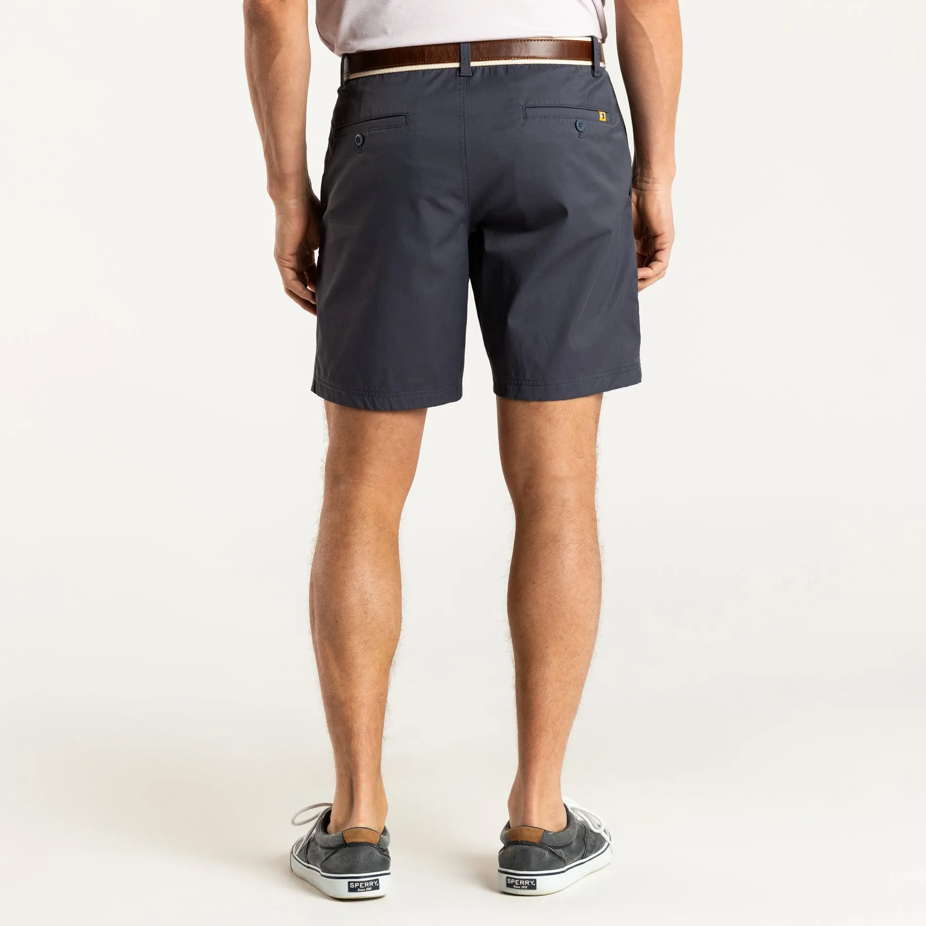 8" Harbor Performance Short - Naval Grey