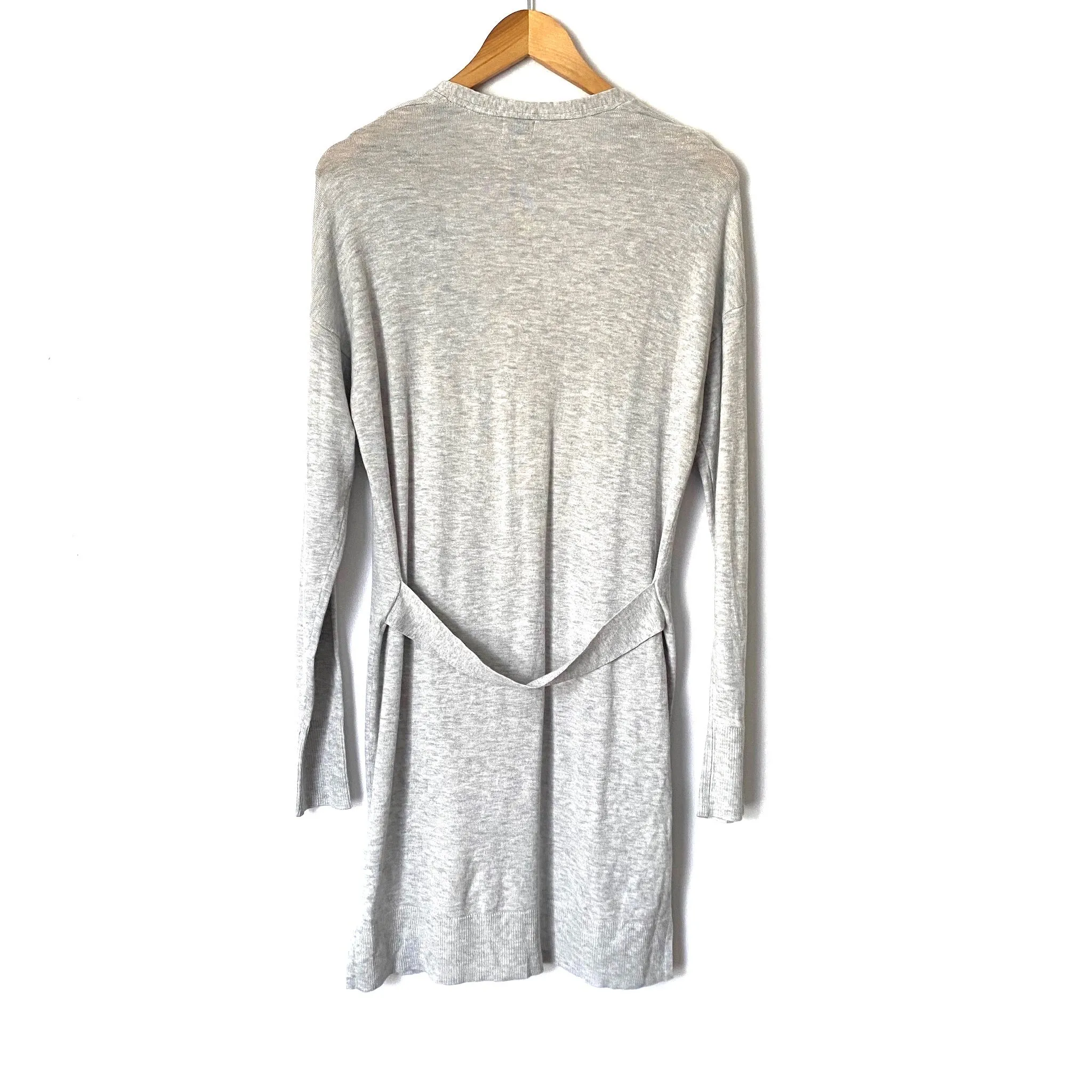 A New Day Grey Long Open Cardigan NWT- Size S