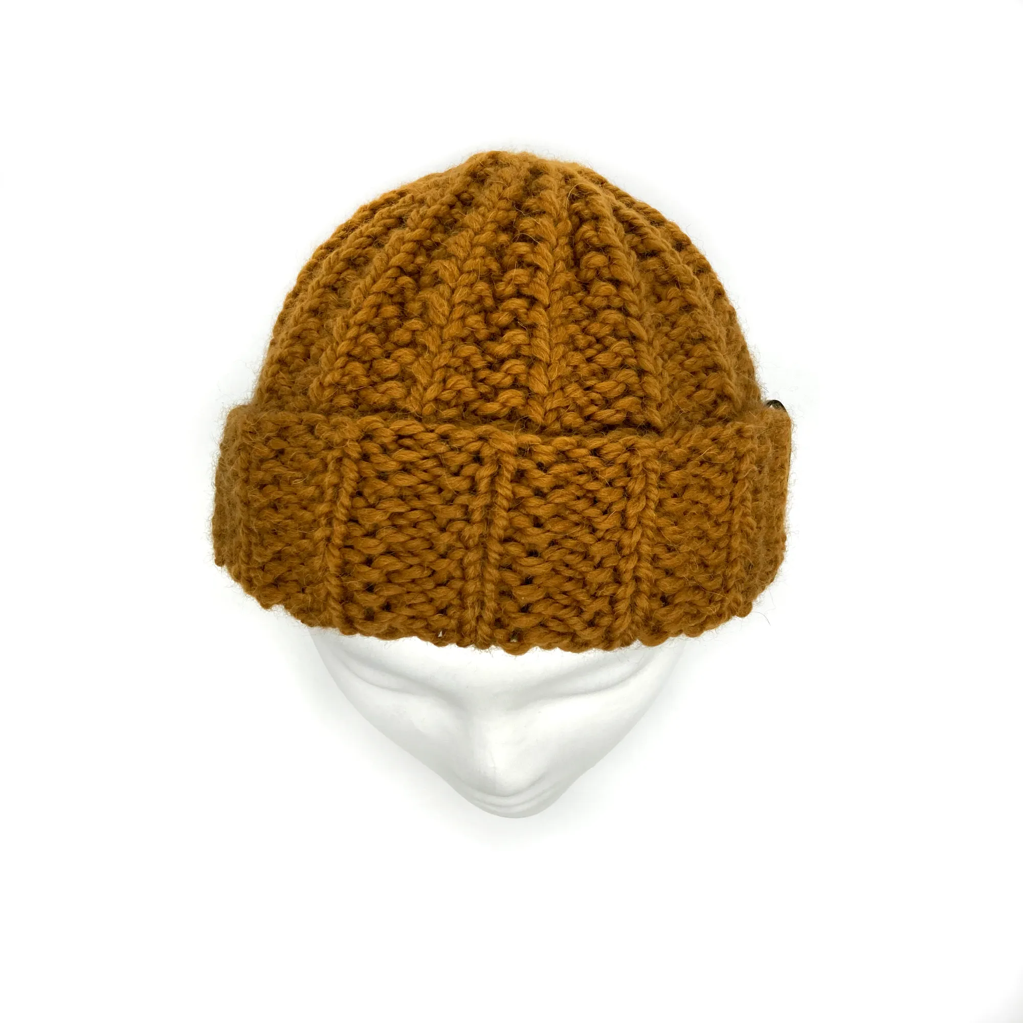 Adult Knit Beanie | Wine | Slouchy or Watchman cap | Knit Witts Global