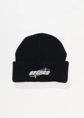 AFENDS Unisex Eternal - Knit Beanie - Black