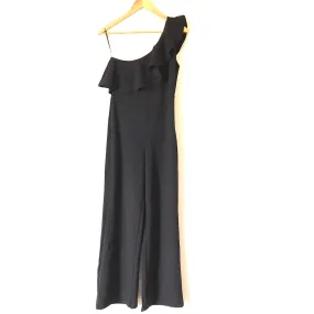 Altar'd State Black One Shoulder Jumpsuit- Size S