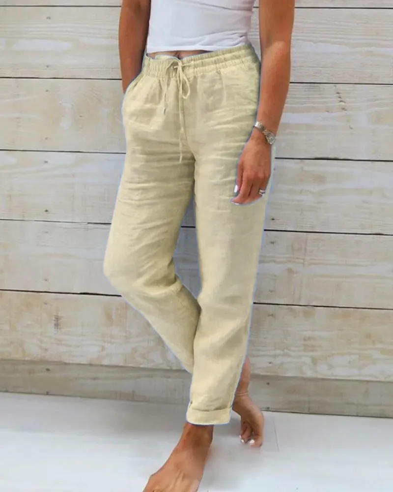 Amanda | Linen Women’s Pants