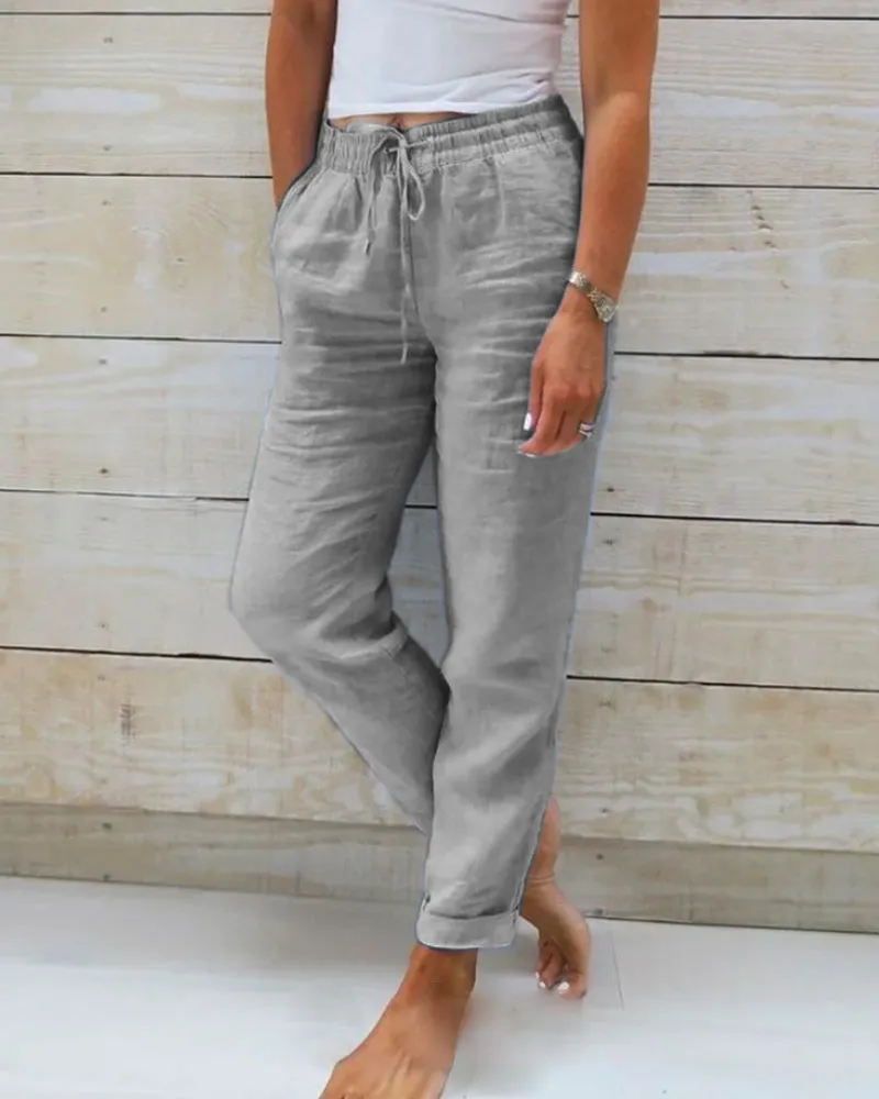 Amanda | Linen Women’s Pants