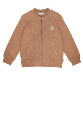 AMMEHOELA Ollie Cotton Bomber Jacket Beige