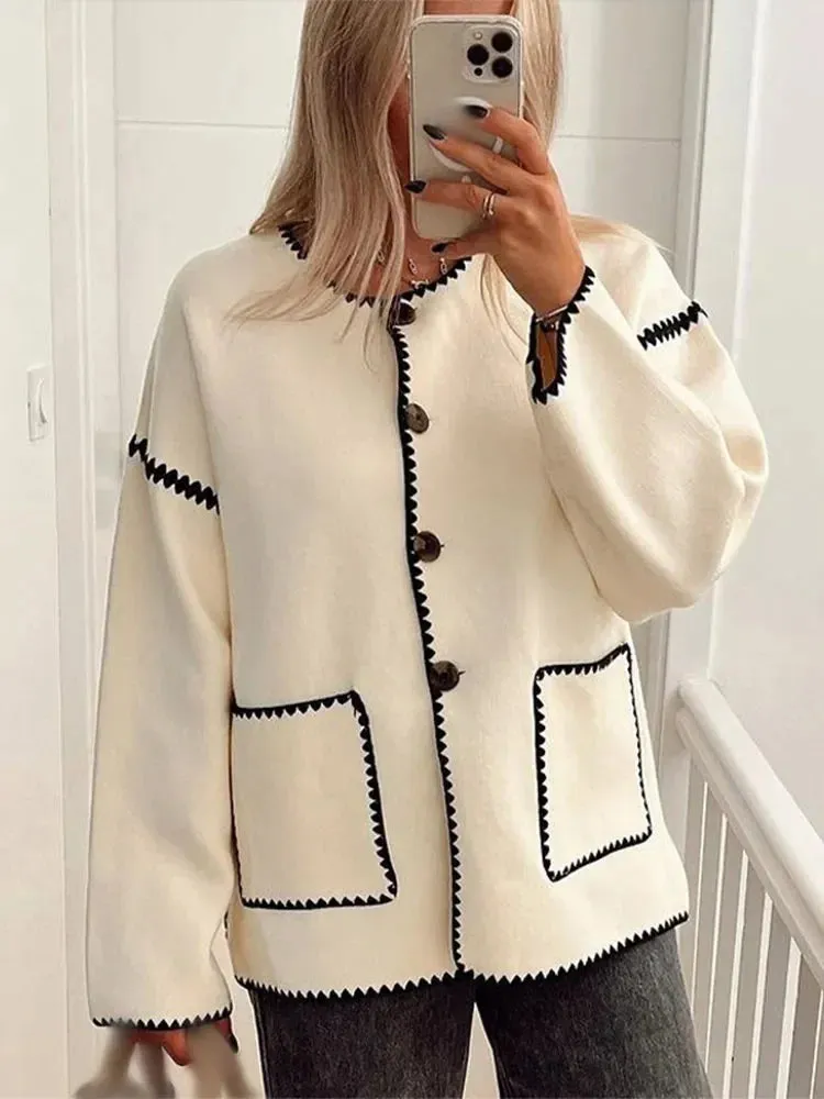 Autumn Elegant Long Sleeves Jacket