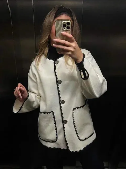 Autumn Elegant Long Sleeves Jacket