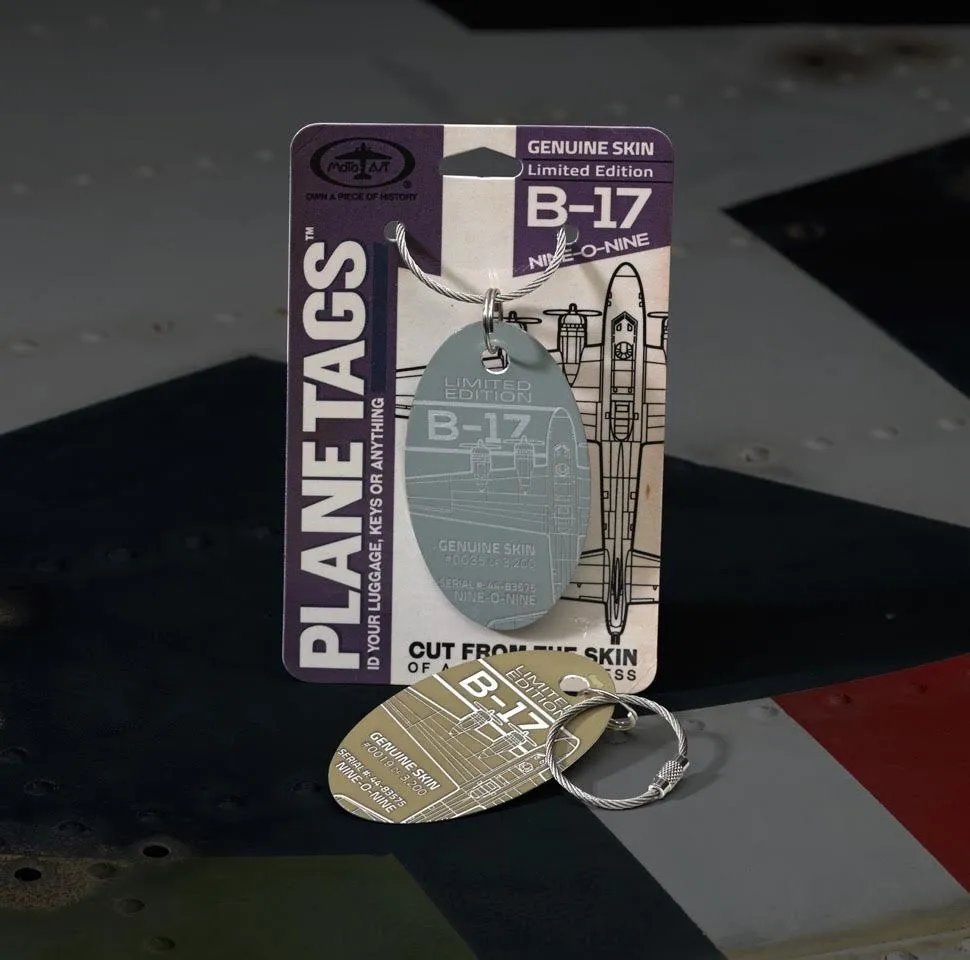 B-17 Nine-O-Nine PlaneTag  Serial# 44-83575