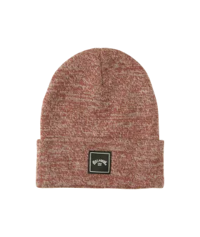 Billabong Stacked Heather Beanie-Oxblood