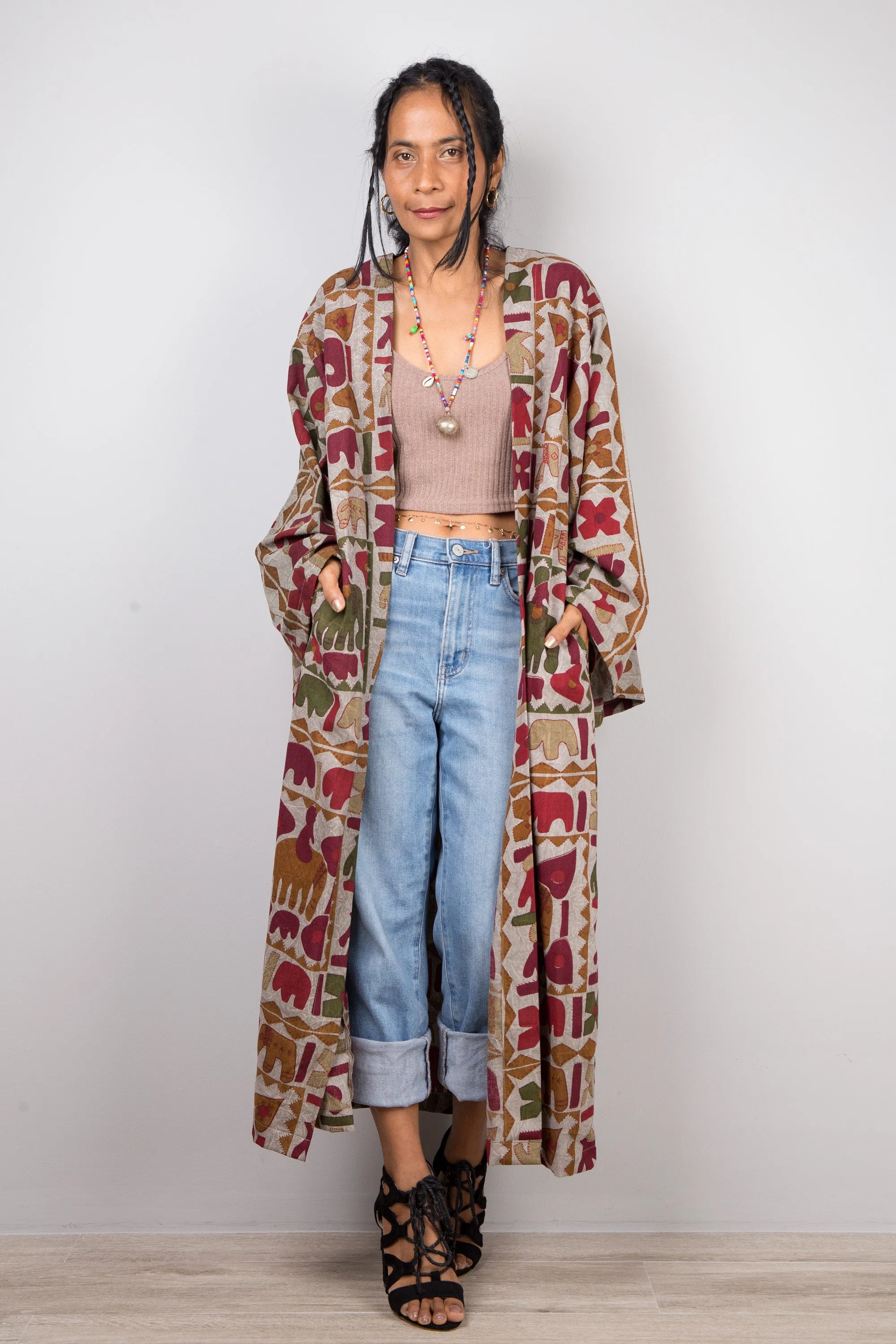 Boho Kimono Cardigan