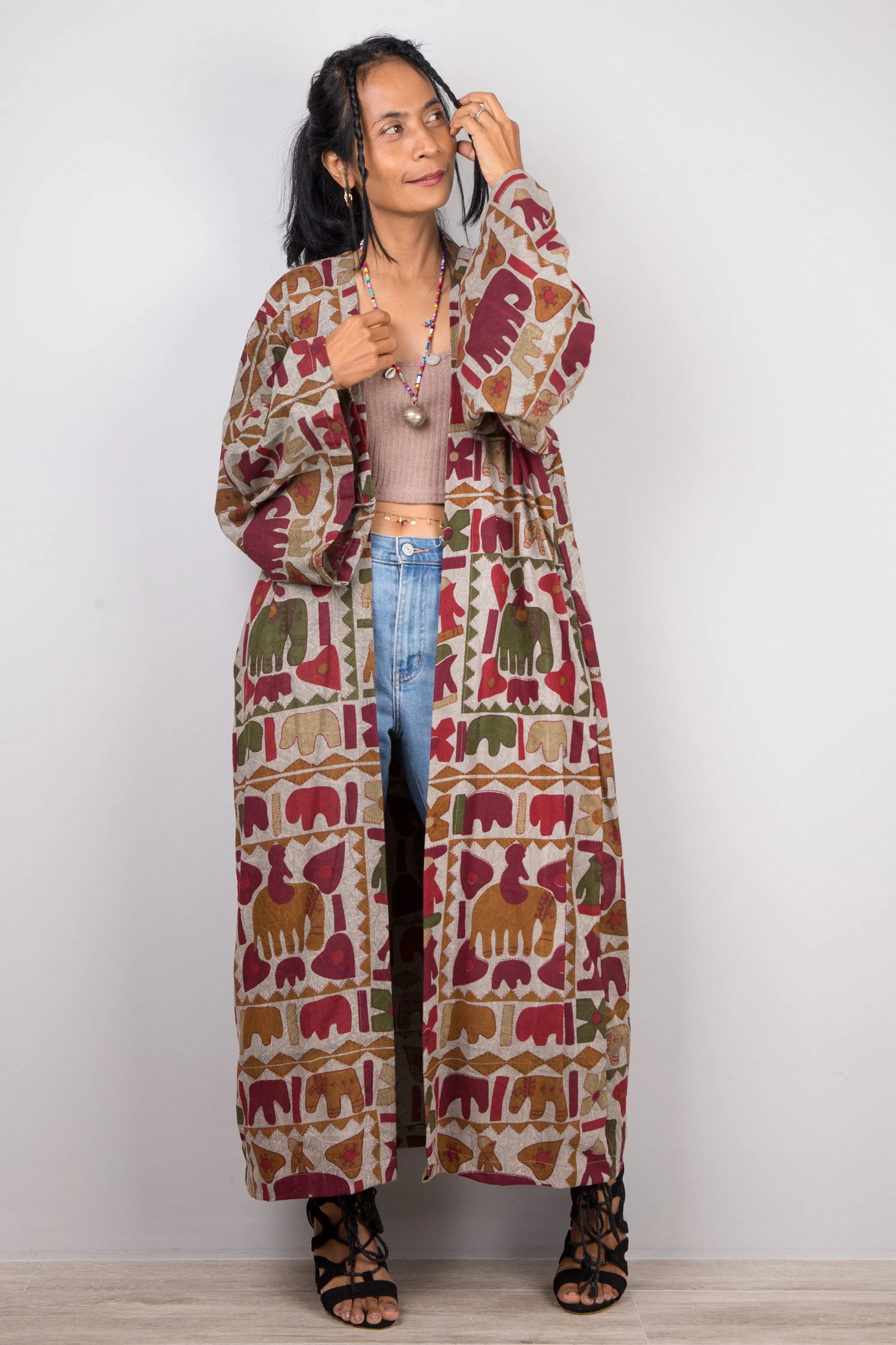 Boho Kimono Cardigan