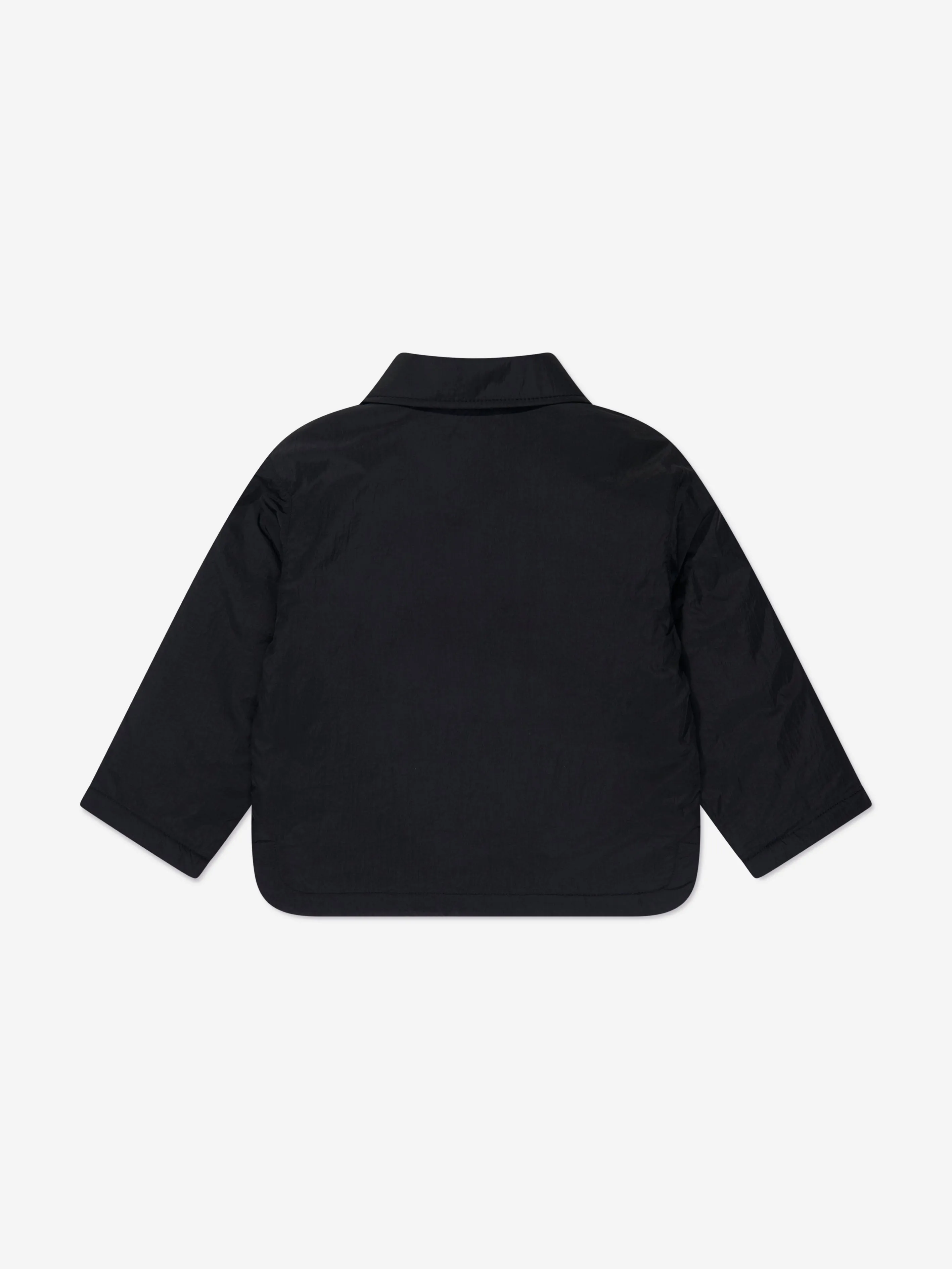 Calvin Klein Baby Padded Coach Jacket in Black