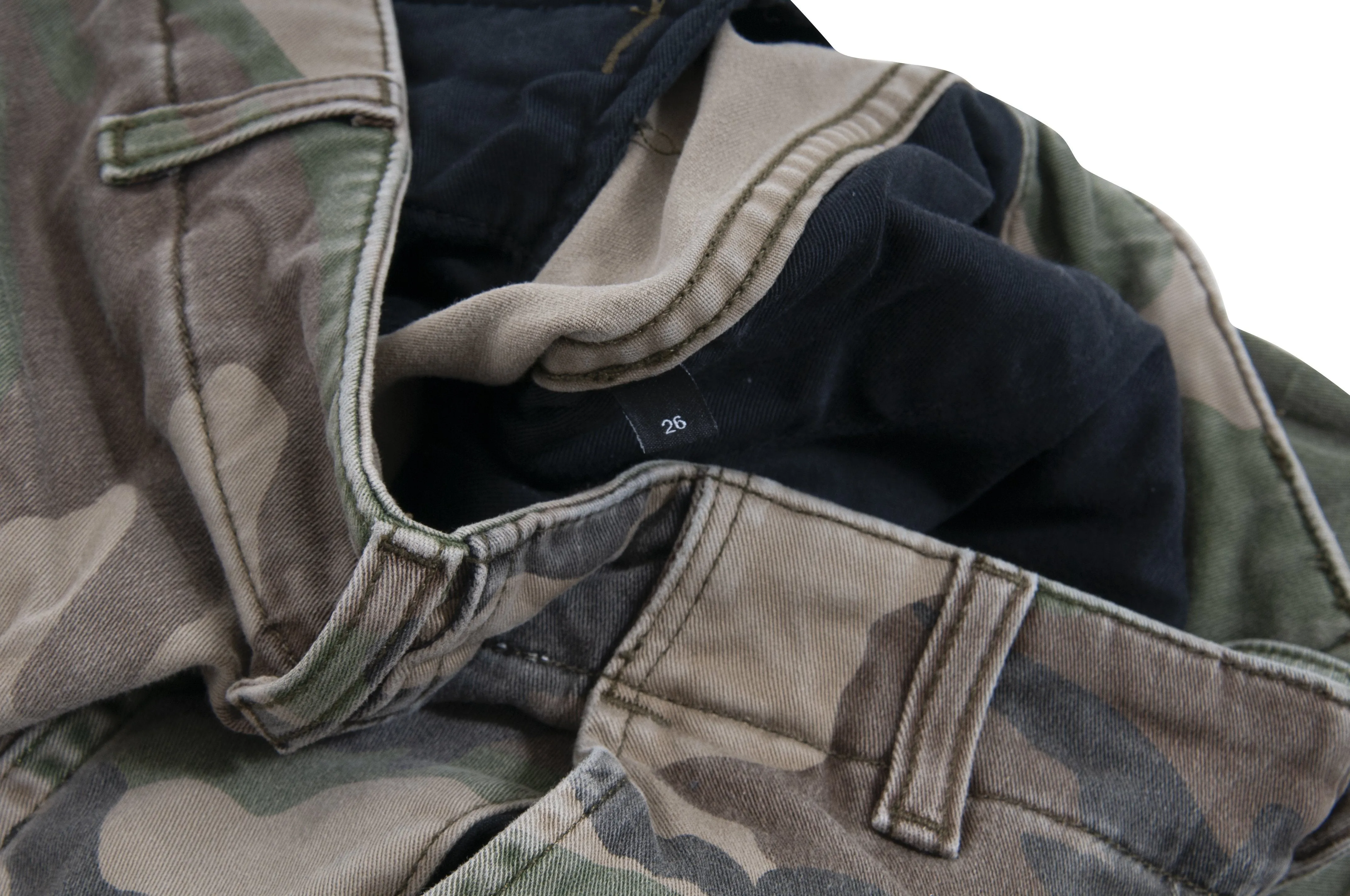 Camo Cargo Trousers