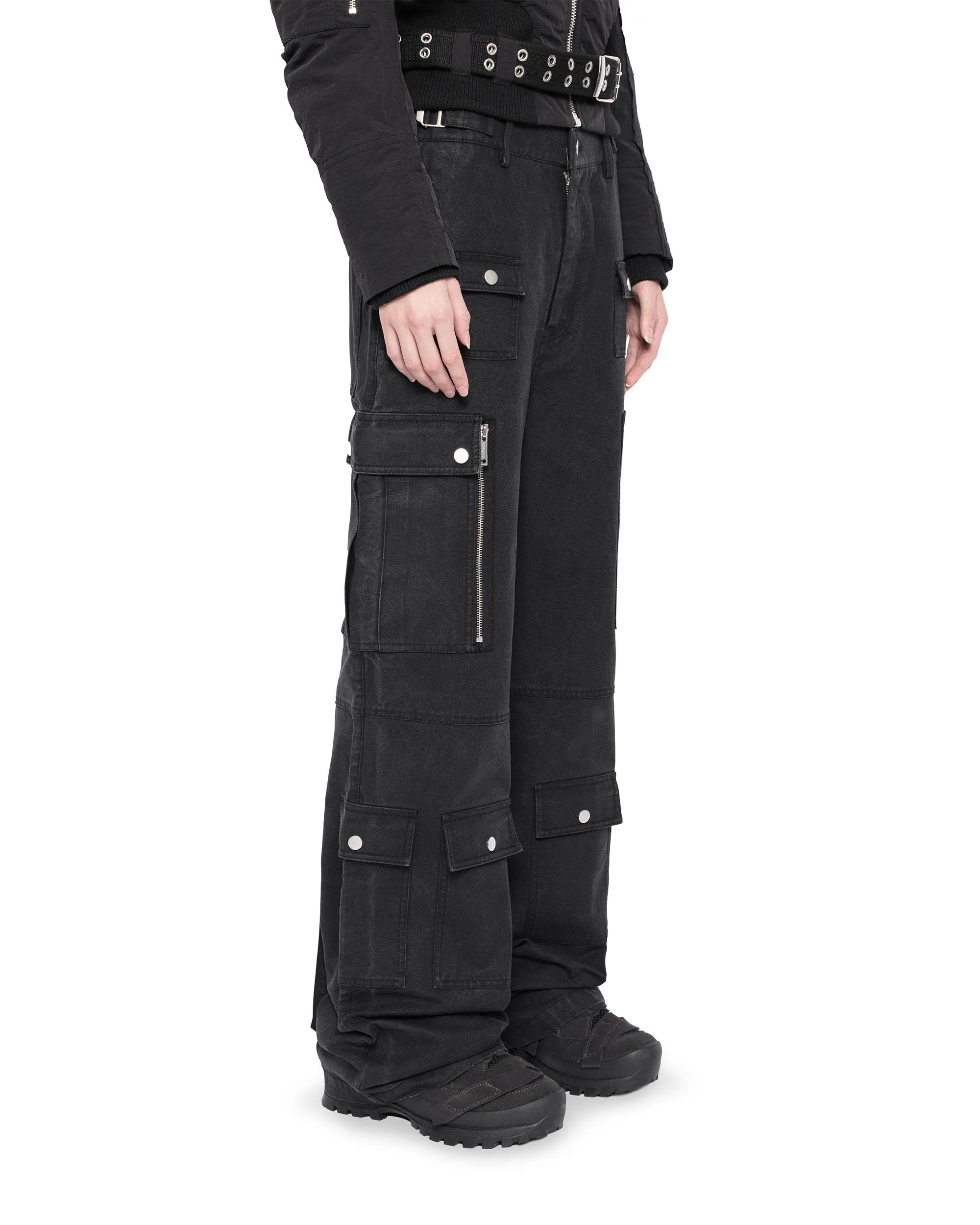 Cargo Coated Pants