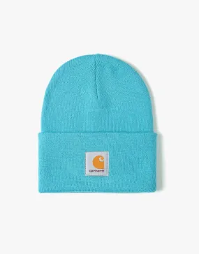 Carhartt WIP Acrylic Watch Beanie - Frosted Turquoise