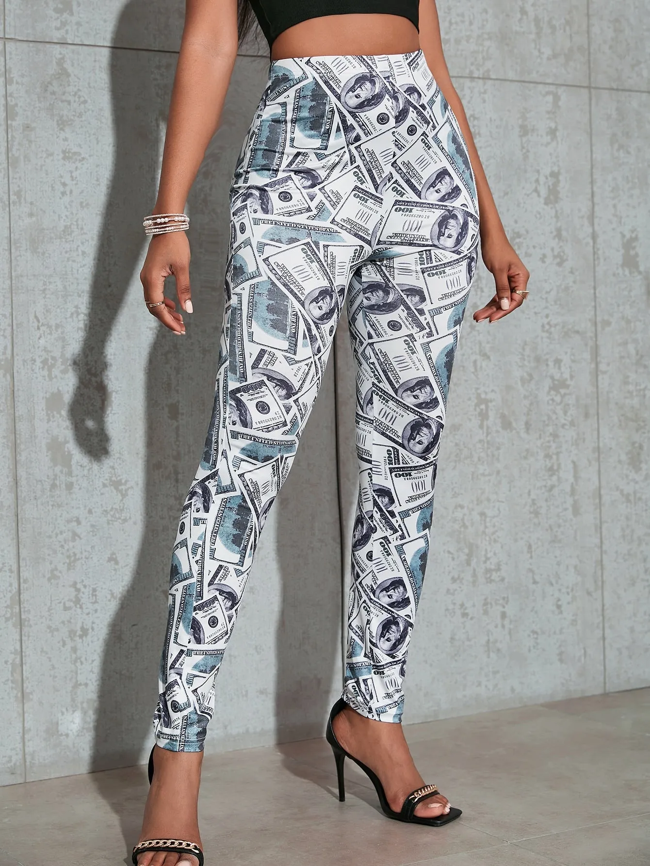 Casual Graphic Long Women Leggings