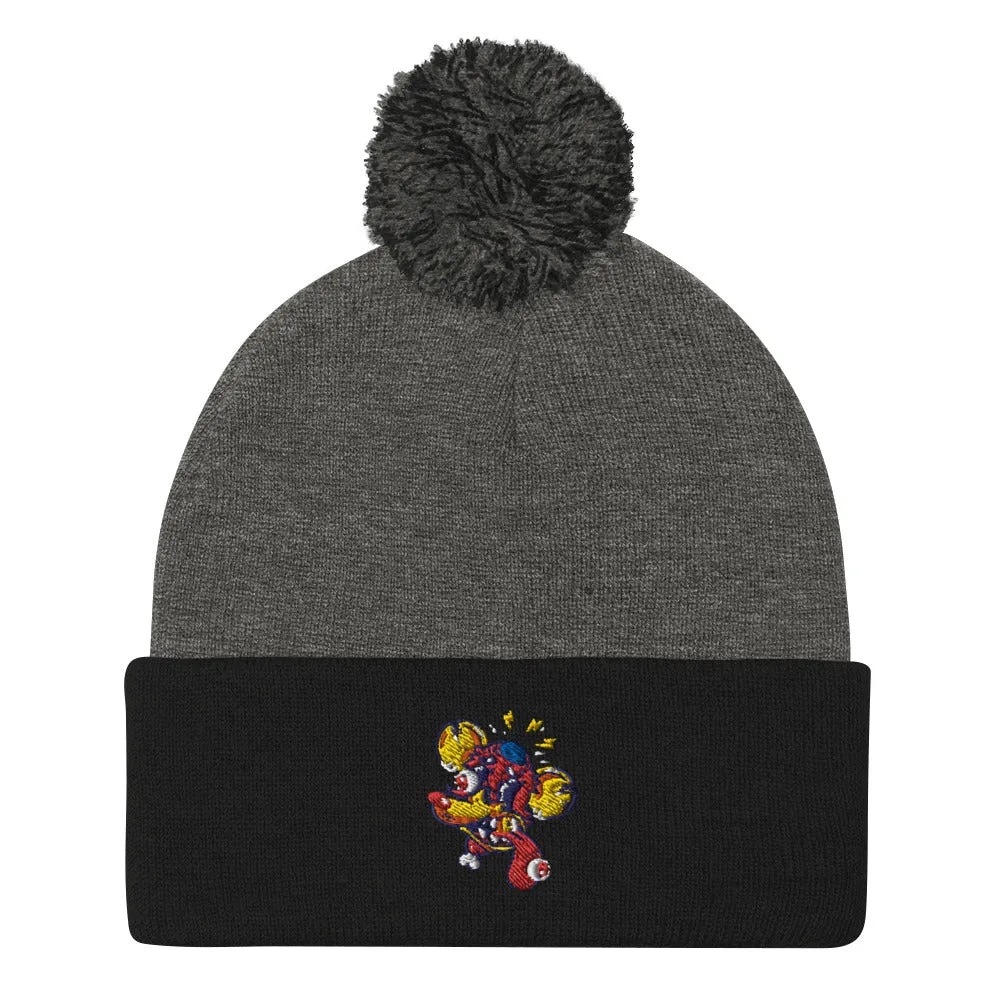 CHOPPED CHESTER VIP Pom-Pom Beanie