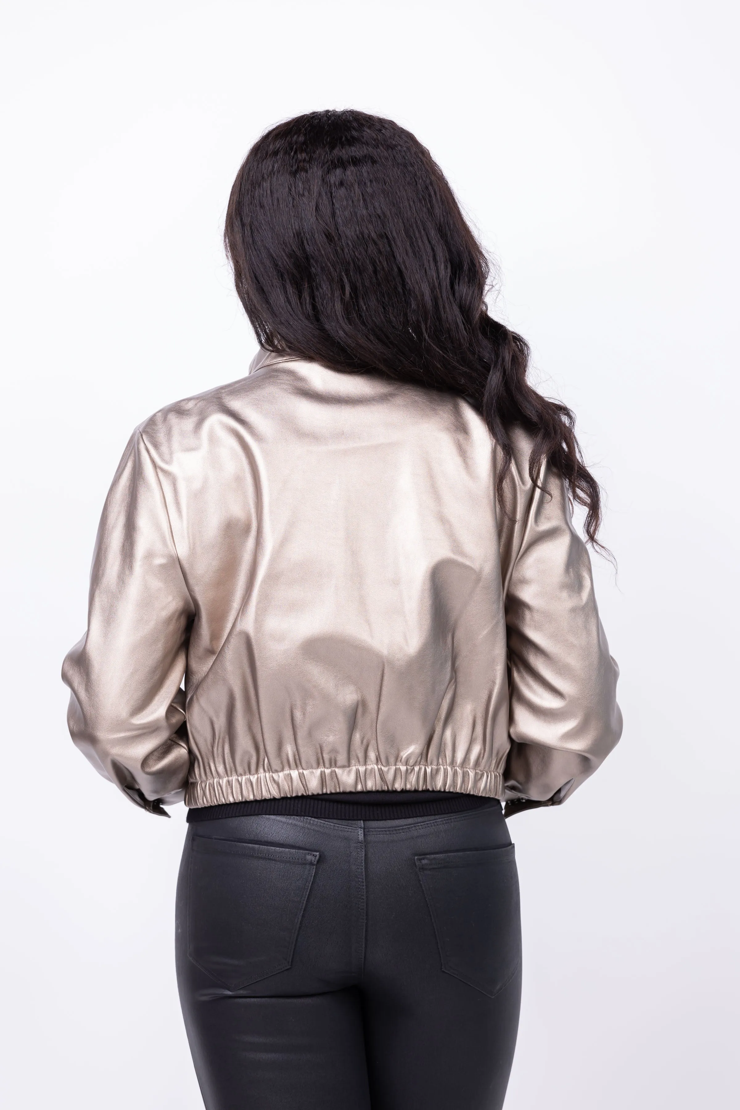 Christy Lynn Janine Jacket in Steel