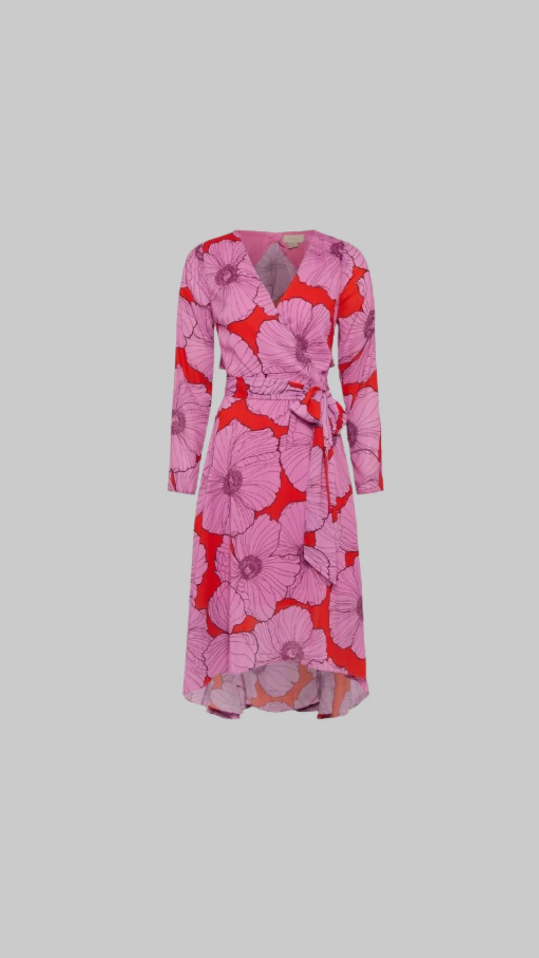 Coast - Purple Floral Wrap Dress