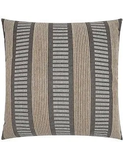 Contempo Neutrals Outdoor Pillows/Compound Stripes Stone