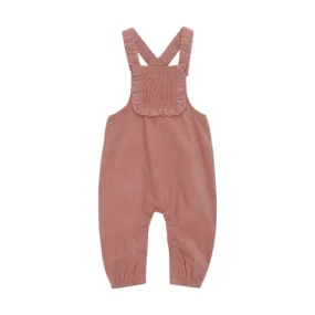 CORDUROY Baby OVERALL: DUSTY ROSE