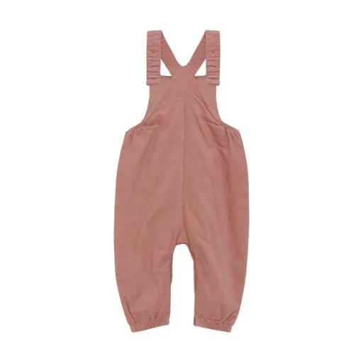 CORDUROY Baby OVERALL: DUSTY ROSE