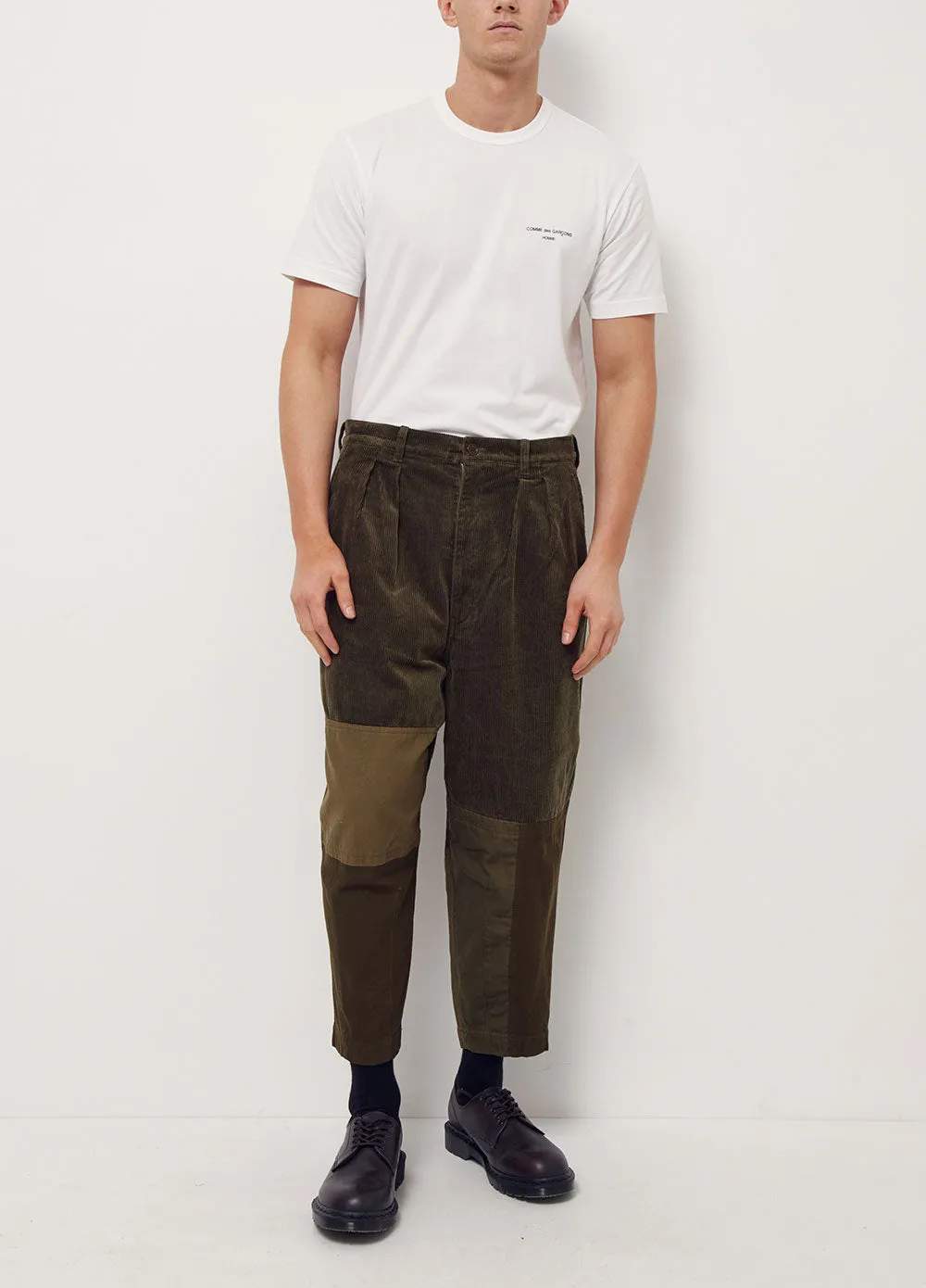 Corduroy Mixed Pants