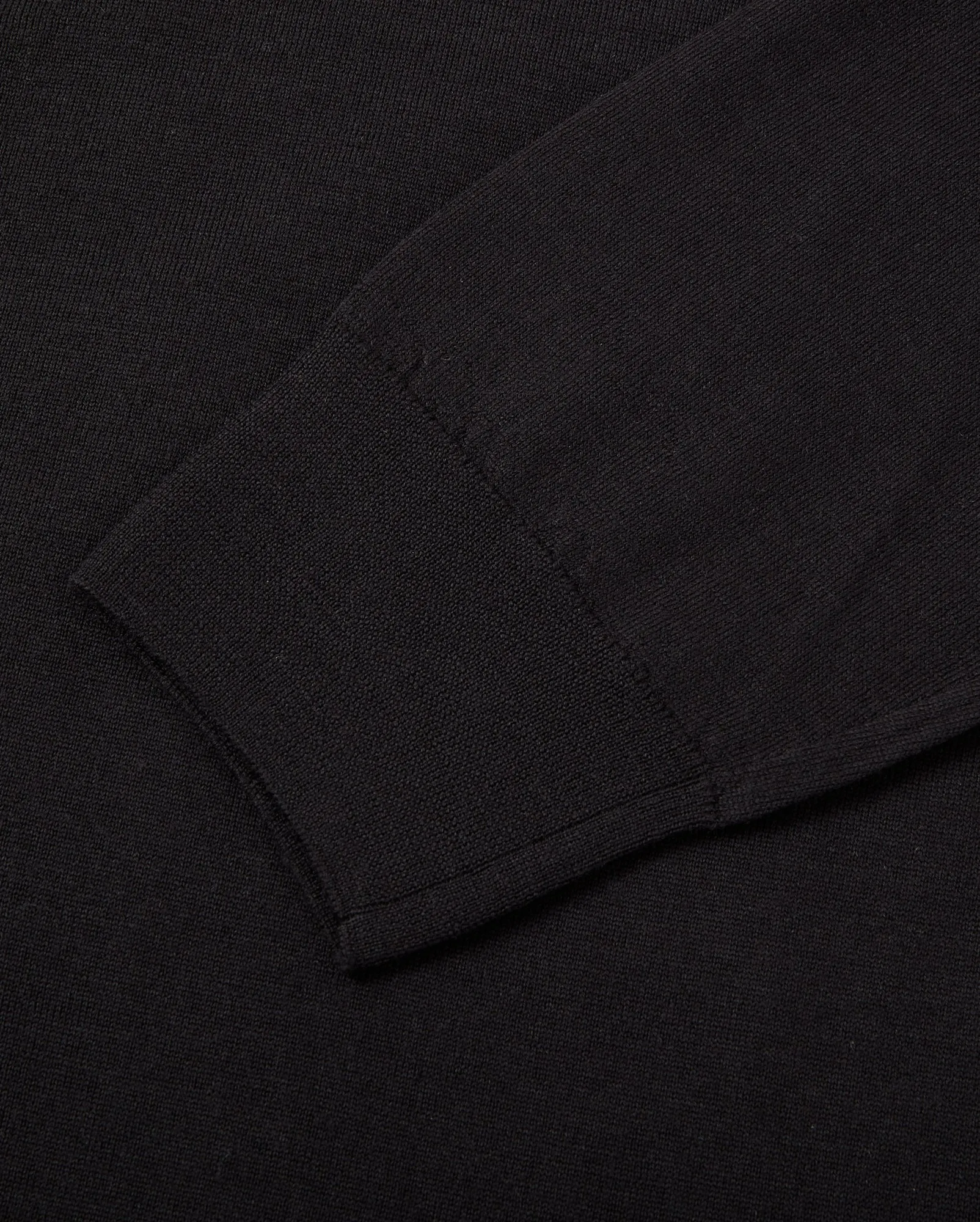 Corneliani Extra Fine Merino Cardigan (Black)