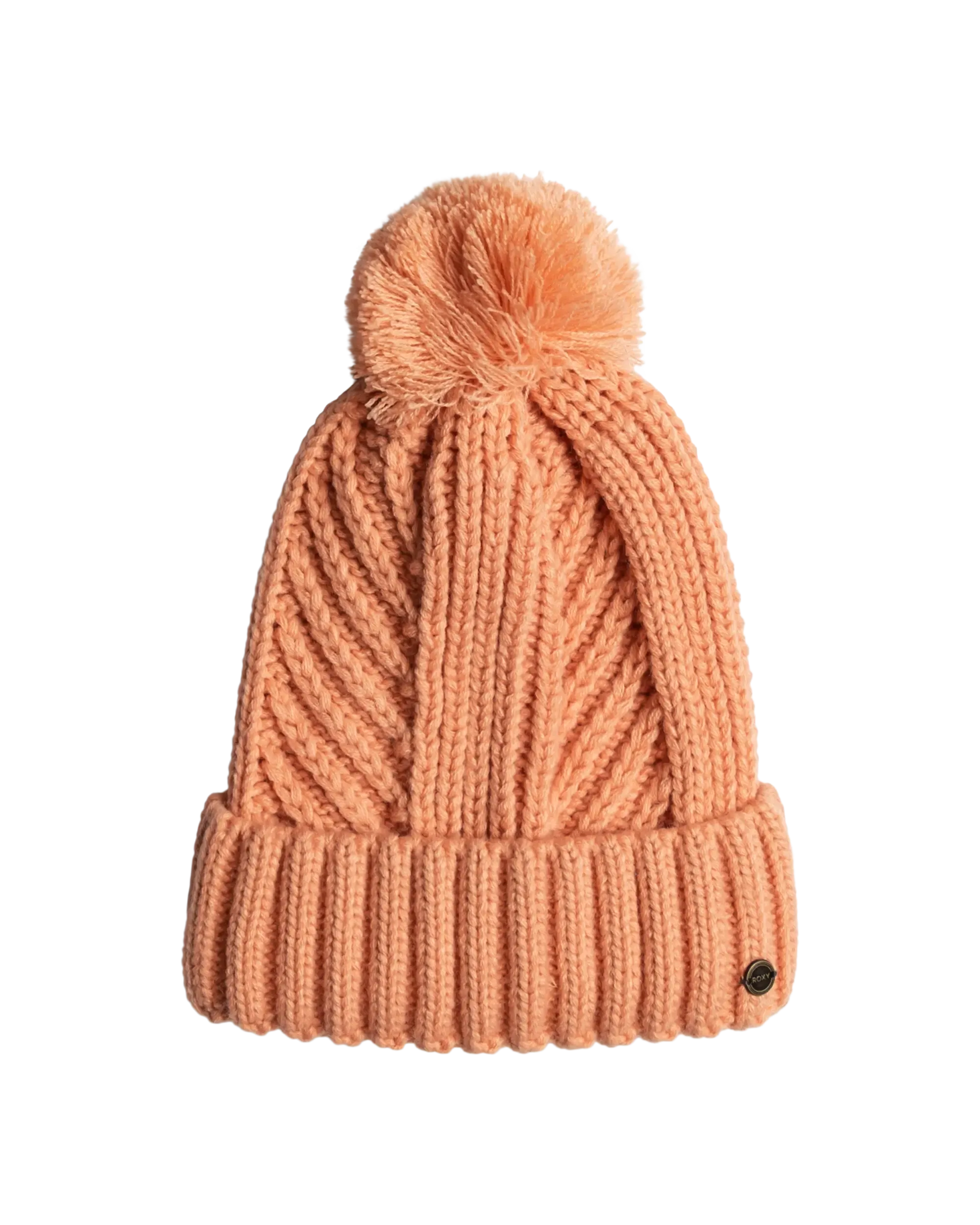 Cosy Sundown Beanie in Dusty Coral