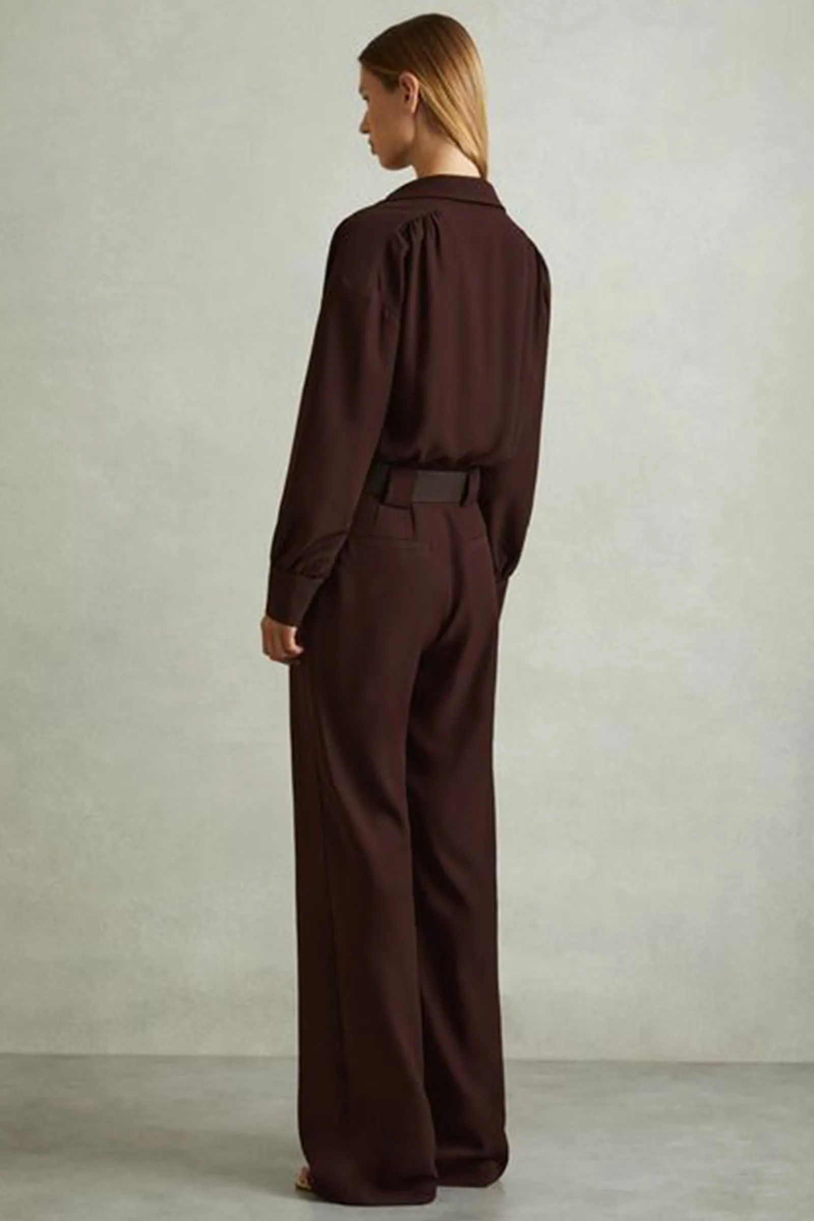 Czara Belted Wide Leg Jumpsuit