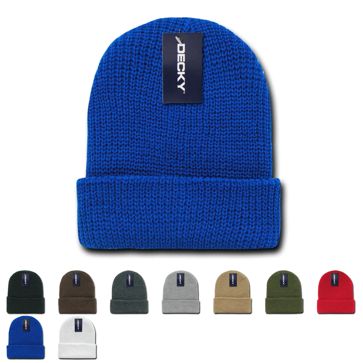 Decky 600 - GI Watch Cap, Knit Beanie - 600