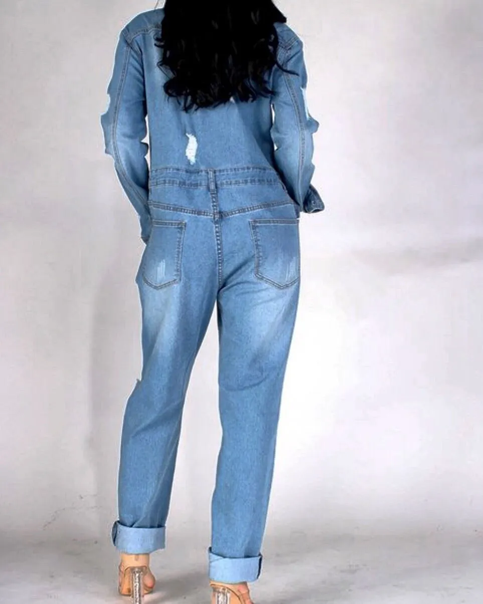 Denim Days Boiler Suit (Rompers/Jumpsuit)