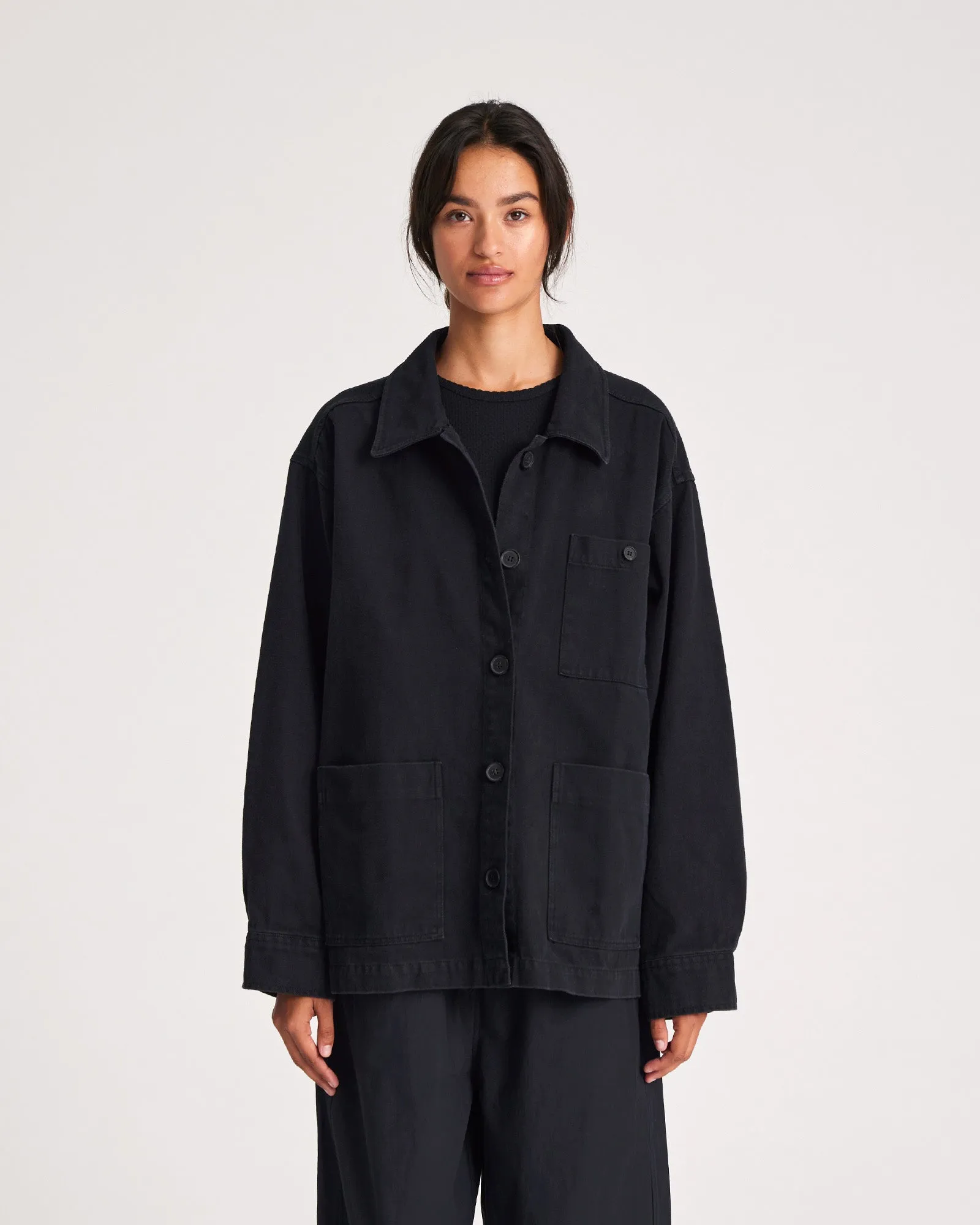 Ellie Workwear Jacket - Black