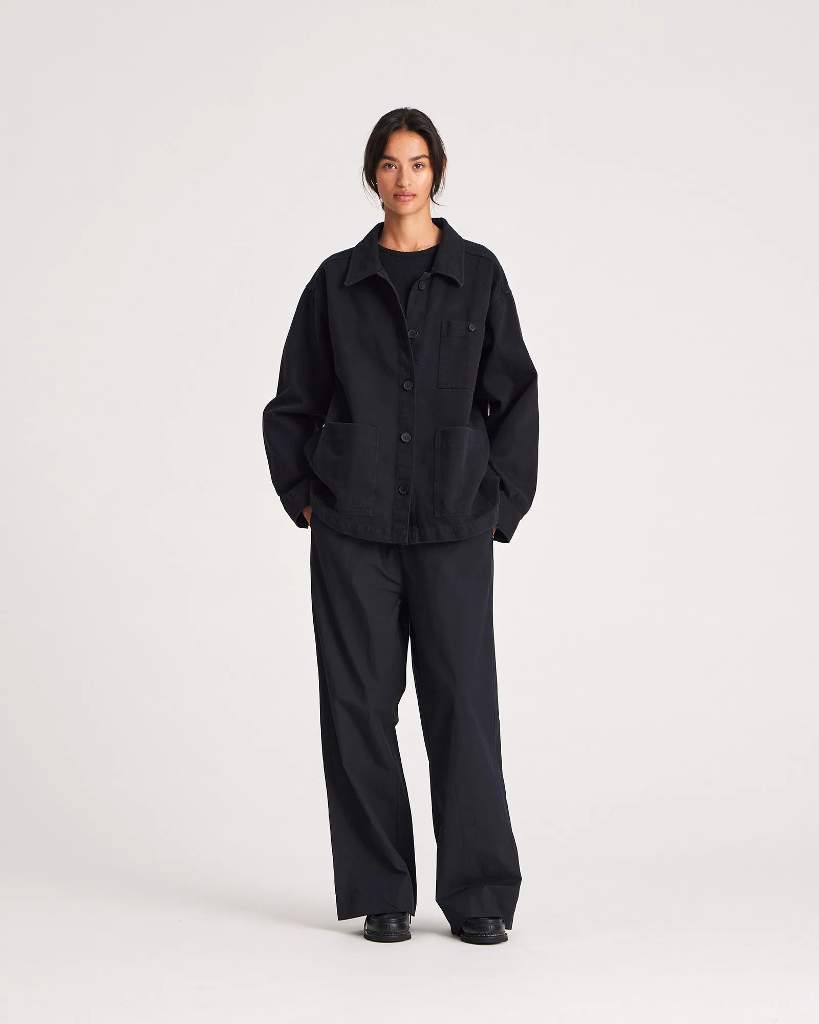 Ellie Workwear Jacket - Black