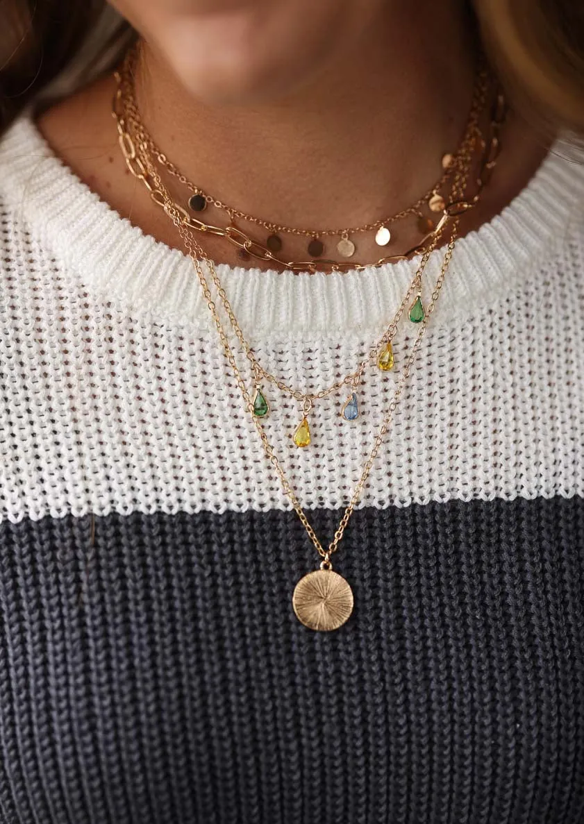 Gold Multi Layer Necklace