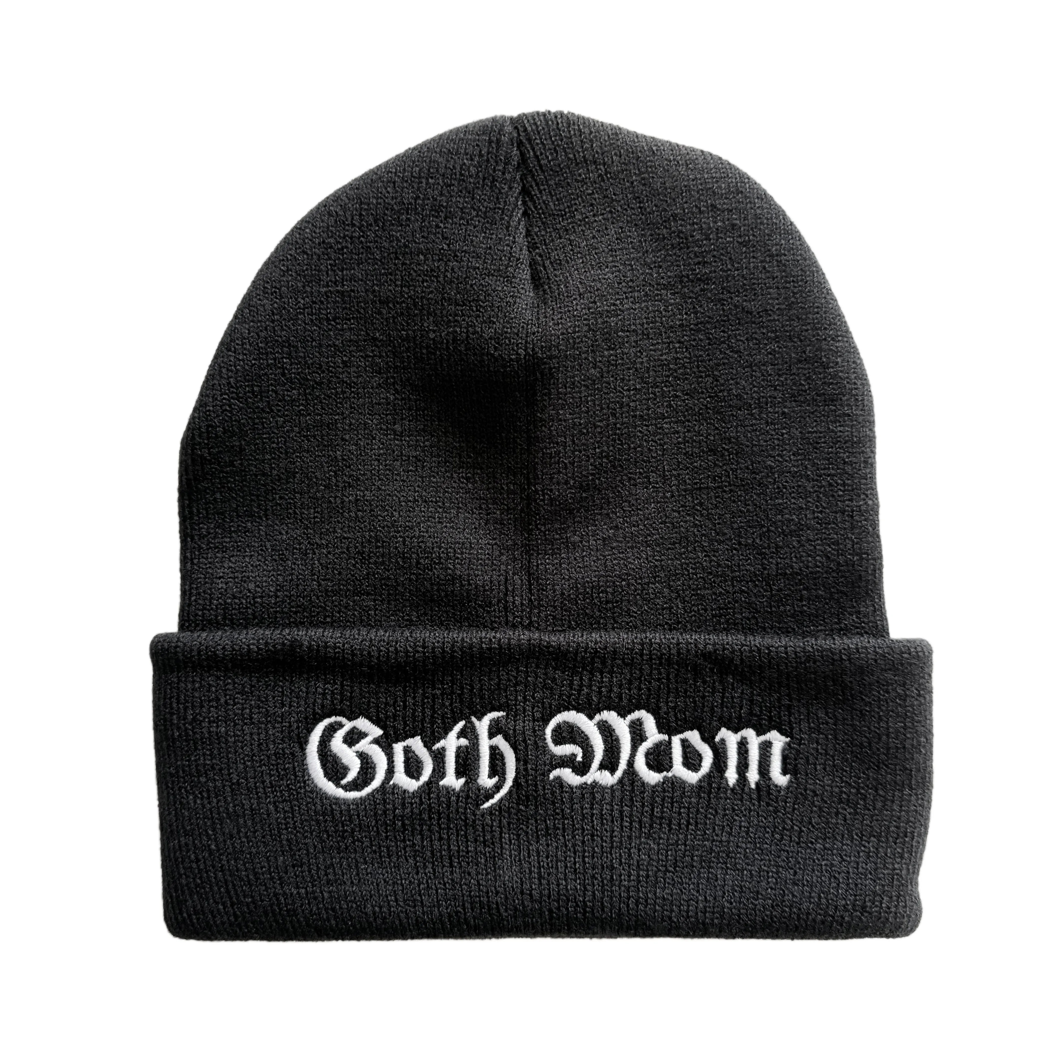 Goth Mom Knit Hat Beanie (Adults)