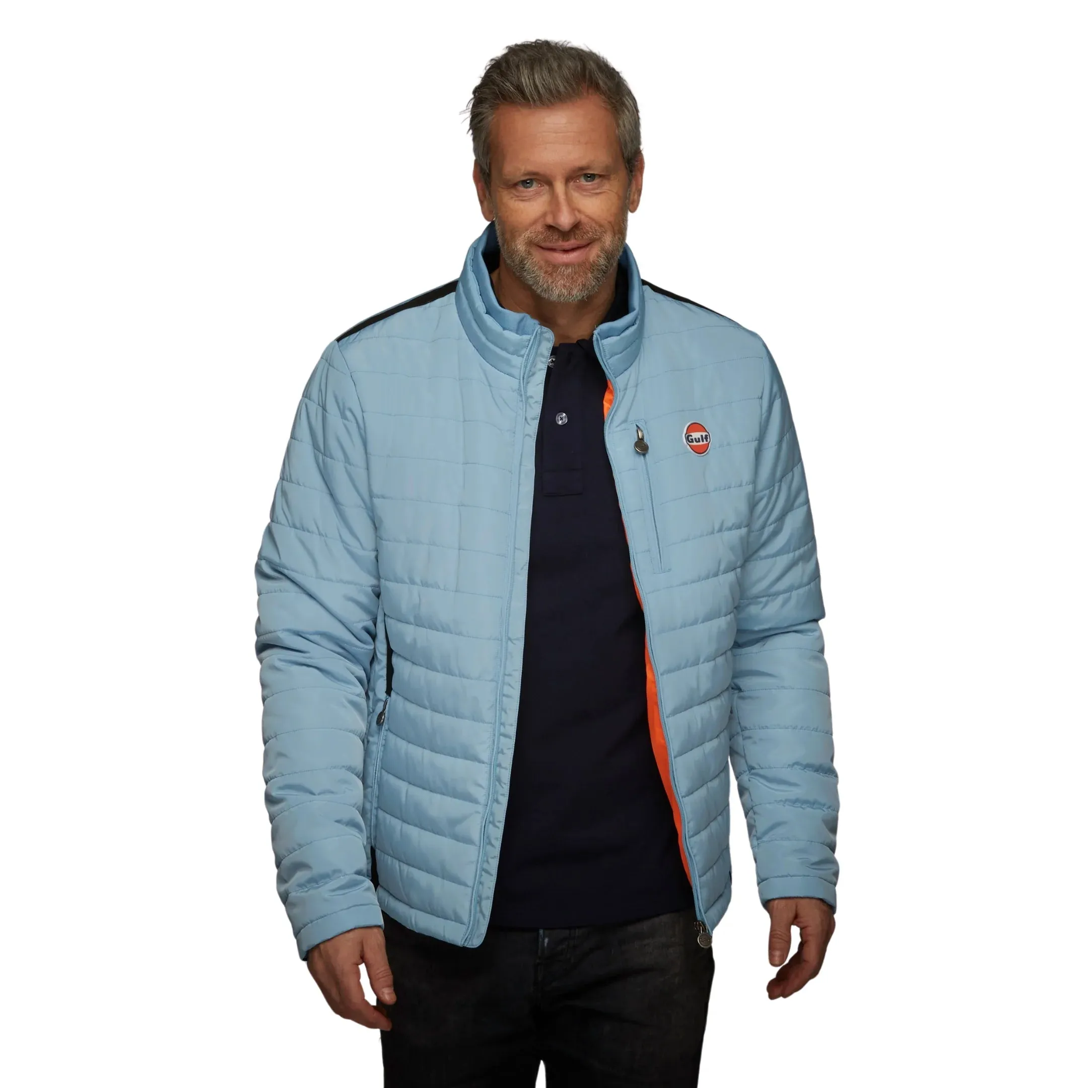 GrandPrix Originals Men's Gulf Performance Jacket - Blue