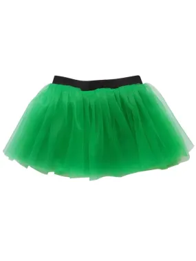 Green Adult Size Women's 5K Running Tutu Skirt Costume