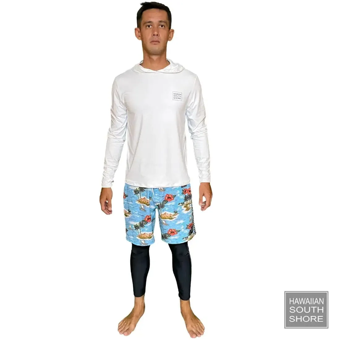 HawaiianSouthShore Unisex Surf Lycra Leggings (XSmall-XLarge)