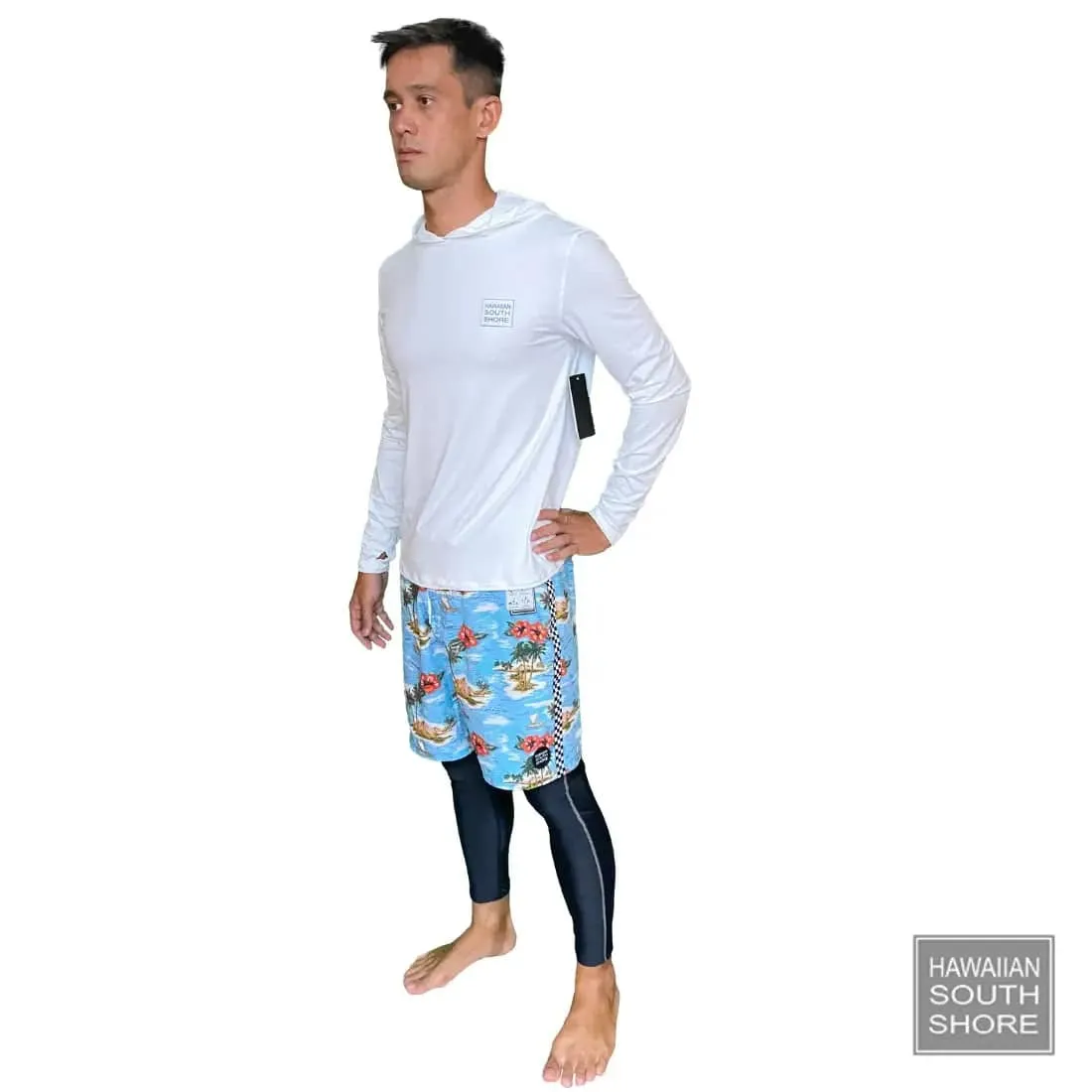 HawaiianSouthShore Unisex Surf Lycra Leggings (XSmall-XLarge)