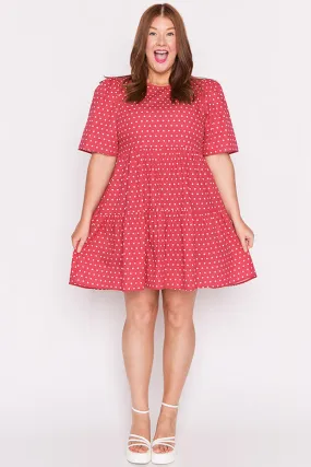 Isadora Cherry Spot Dress