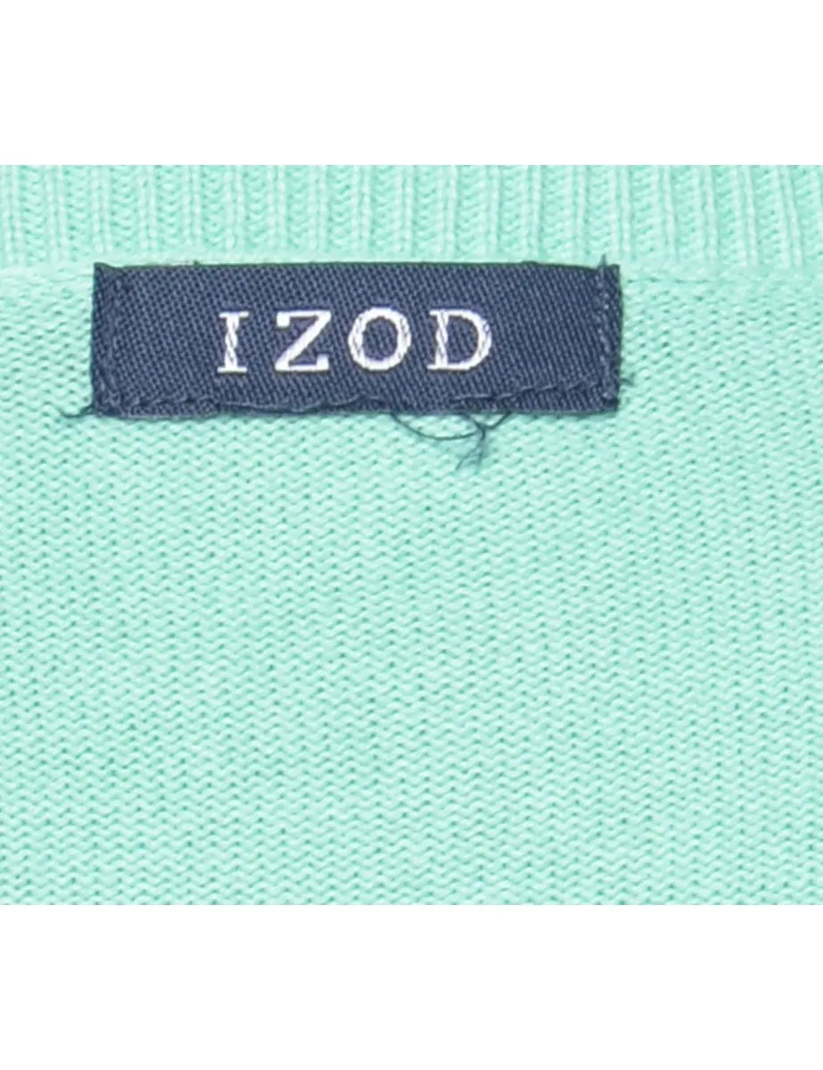 Izod Argyle Jumper - M