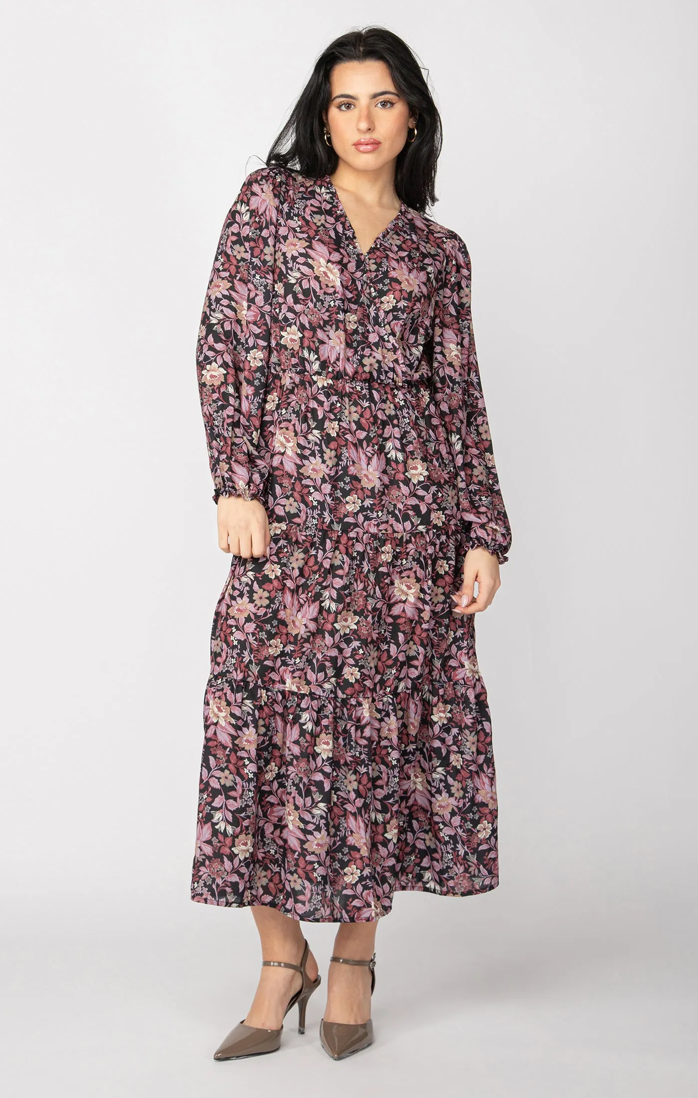 Jordan Wrap Midi Dress