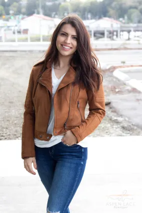 Kya Moto Jacket (Camel)